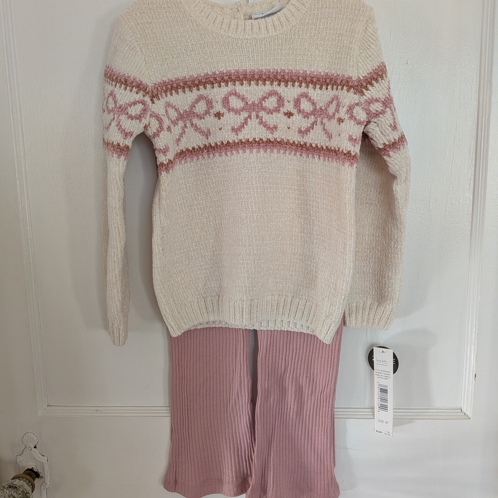 Nicole Miller Kids Set in Soft Cream